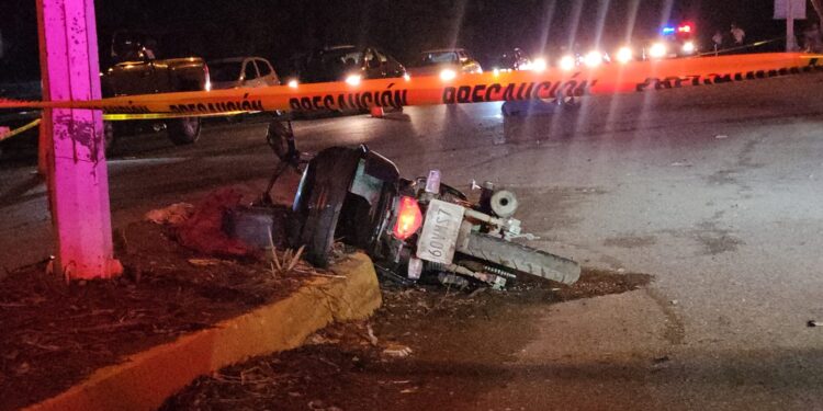 Motociclista pierde la vida en accidente sobre la carretera Navolato–Culiacán