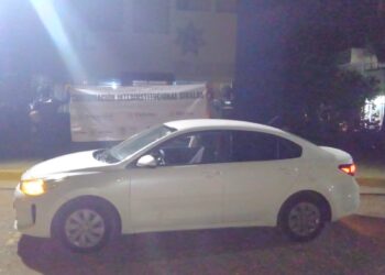 Tras persecución, el Grupo Interinstitucional recupera vehículo que acababa de ser robado en Culiacán