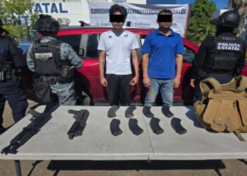 Guardia Nacional y Ejército Mexicano inhabilitaron 6 áreas de concentración y aseguraron armamento en Sinaloa