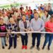 Badiraguato continúa con su transformación urbana; José Paz López inaugura obra en la comunidad del Varejonal