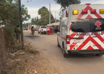 Ejecutan a comisaria de Bachigualatito en ataque armado en Culiacán; su hermano resulta herido