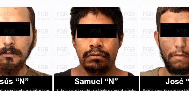 Vinculan a proceso a tres personas sorprendidas portando armas de fuego, cargadores y cartuchos