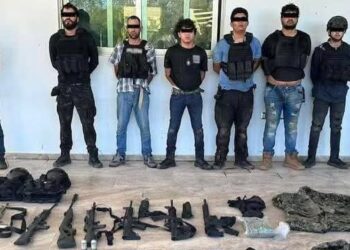 Fuerzas Federales capturan a 8 presuntos delincuentes tras enfrentamiento en El Limoncito