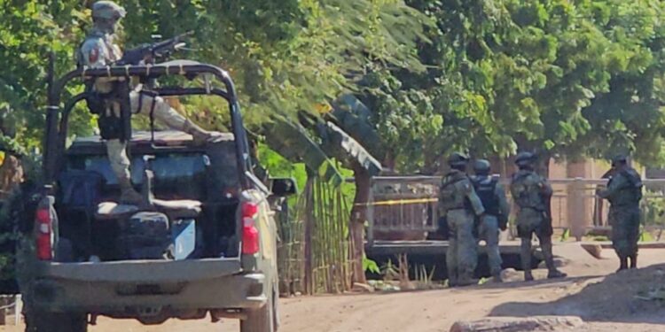Operativo conjunto en El Limoncito, Culiacán, mantiene en alerta a la comunidad