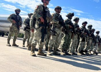 Fuerzas federales despliegan a mil 190 elementos en búsqueda de mineros en Concordia