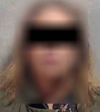 Policías de la SSPyTM aseguran a una mujer por presunto robo en comercio del centro de la ciudad