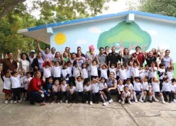 Despliega Gobierno del Estado estrategia interinstitucional en Villa Juárez para garantizar educación segura y presencial