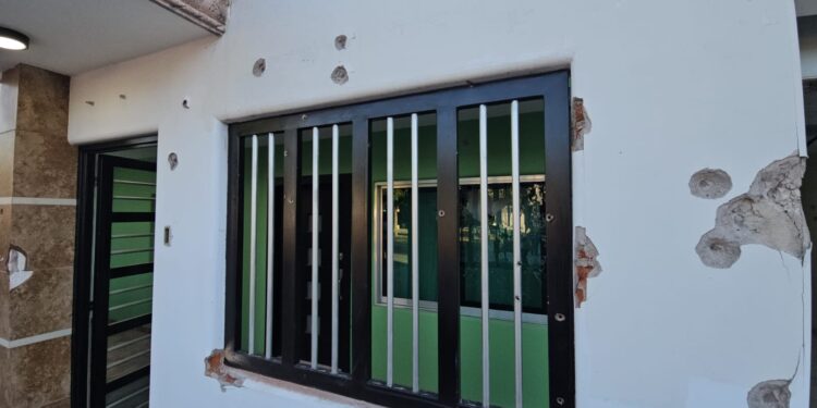 Tirotean una vivienda de la colonia Emiliano Zapata, Culiacán