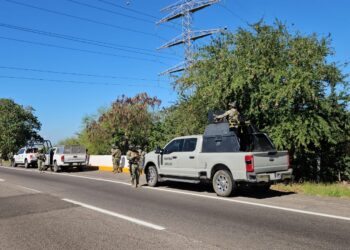 Encuentran dos cuerpos sin vida en la autopista Benito Juárez, entre Culiacán y Navolato