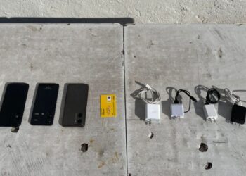 Aseguran teléfonos celulares en el Centro Penitenciario Aguaruto en revisión de este lunes