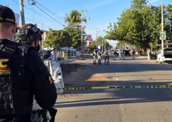 Asesinan a un hombre a balazos en la colonia Los Mezcales de Culiacán