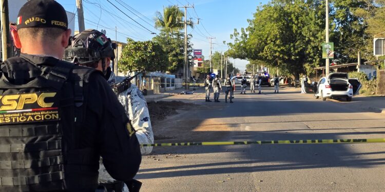 Asesinan a un hombre a balazos en la colonia Los Mezcales de Culiacán