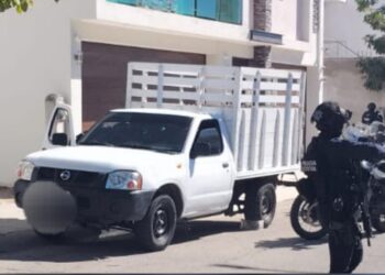 En una rápida intervención, el Grupo Interinstitucional recuperó un vehículo robado el día de hoy en Culiacán