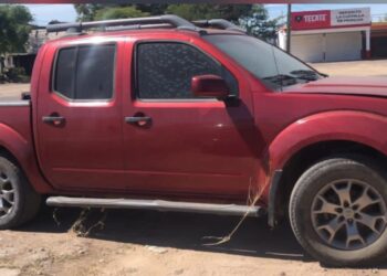 Durante el Operativo Interinstitucional Contra el Robo de Vehículos en Mocorito, se recuperaron tres unidades robadas y una con blindaje artesanal