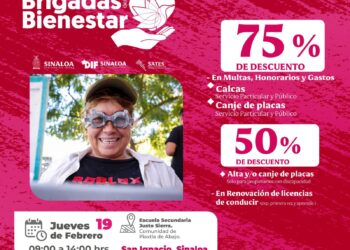 Aprovecha los descuentos en Adeudos Vehiculares en la Brigada del Bienestar del DIF, en San Ignacio