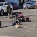 Accidente de tránsito deja a motociclista lesionado en la colonia Guadalupe