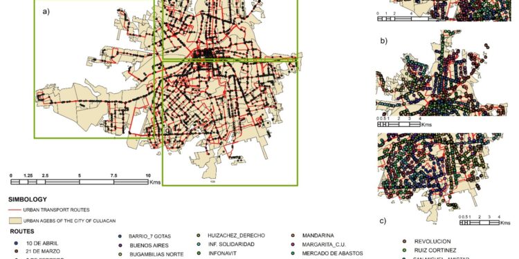 Investigación de especialista de la UAS revela que en Culiacán el 98% de la población tiene paradas de transporte cerca, pero solo el 38% lo utiliza