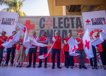 “Cada peso suma a la vida y a la salud”, Gobernador Rocha, al poner en marcha la Colecta Nacional de Cruz Roja en Sinaloa