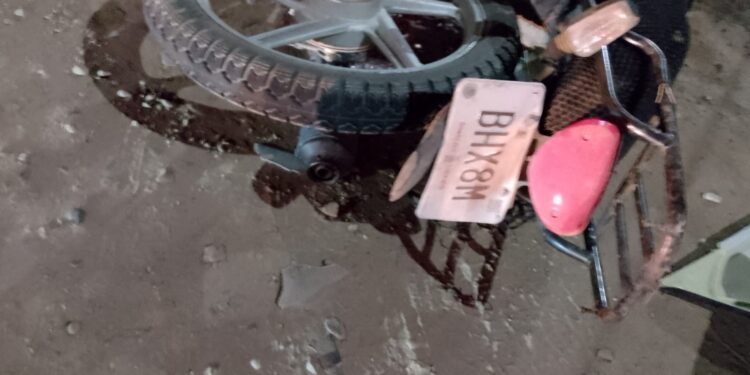 Motociclista muere en choque por alcance en Navolato