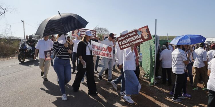 Sinaloa muestra su respaldo a la Presidenta Claudia Sheinbaum