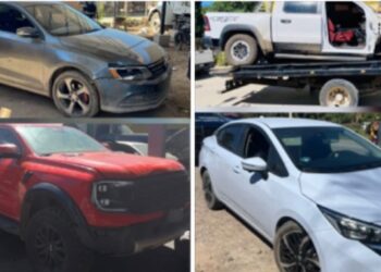 Durante el Operativo Interinstitucional Contra el Robo de Vehículos se recuperaron ocho unidades con reporte de robo en Eldorado