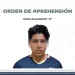 Cumplimentan orden de aprehensión en contra de Jared Alejandro “N” por el delito de feminicidio de Kimberly Joselín