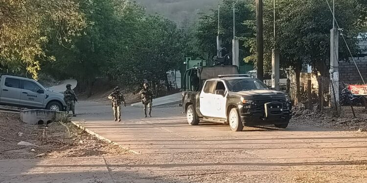 Detienen a un hombre y una mujer, en un inmueble de El Álamo, sindicatura de El Salado