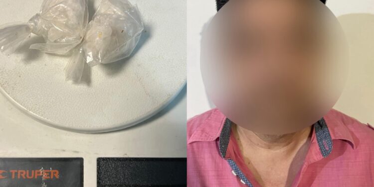 En Culiacán, el Grupo Interinstitucional detuvo a un masculino; se le aseguraron dosis de presunta droga y un vehículo