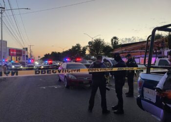 Un agente de la Policía Municipal de Culiacán fue herido durante un atentado a balazos sobre el Bulevar Pedro Infante