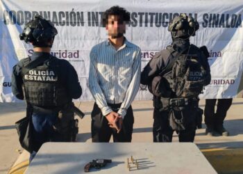 En Navolato, el Grupo Interinstitucional asegura a un civil armado