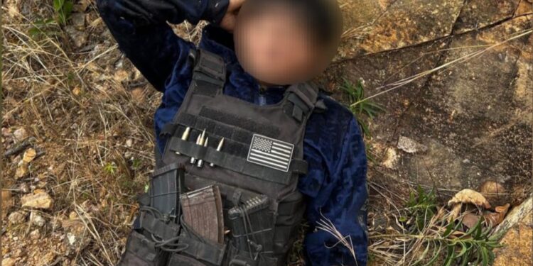 Luego de una agresión en Concordia, el Grupo Interinstitucional aseguró a un civil, armas, cargadores, más de mil cartuchos y equipo táctico