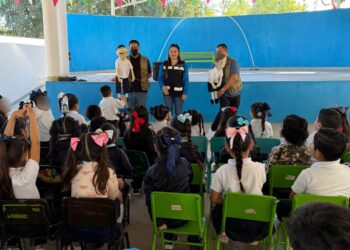 Niñas y niños de Villa Juárez aprenden a prevenir el acoso escolar a través del juego y los valores