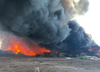 Incendio consume predio agrícola en la sindicatura de Costa Rica; no se reportan víctimas