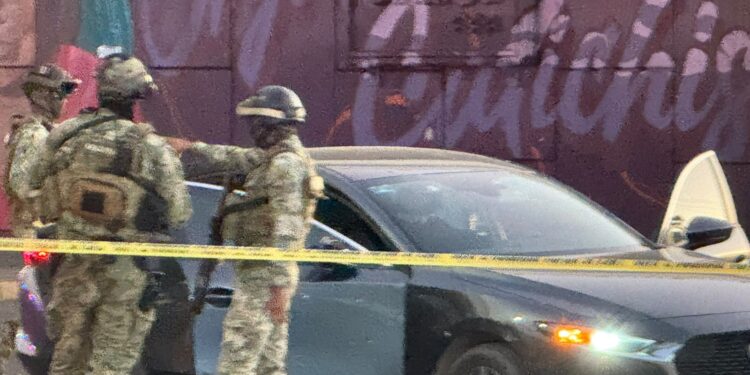 Se registró fuerte movilización por enfrentamiento armado en la Ley del Valle, Culiacán