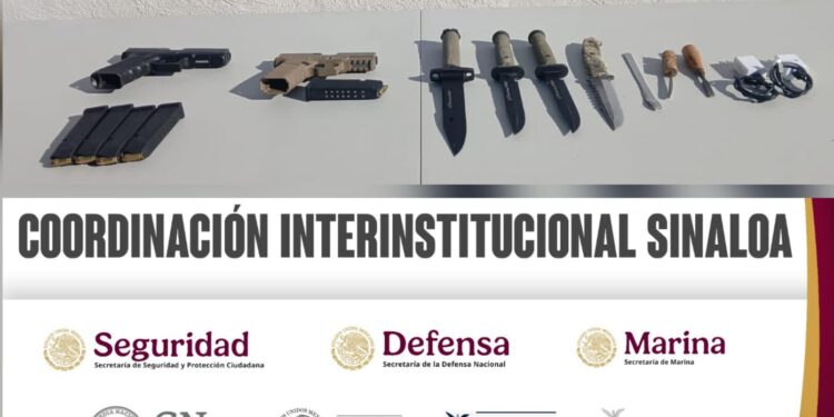 En la revisión de este sábado al Centro Penitenciario Aguaruto, el Grupo Interinstitucional aseguró armas, cargadores y municiones, entre otros objetos prohibidos