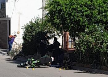 Atentado a balazos en la colonia Antonio Toledo Corro deja 2 hombres sin vida