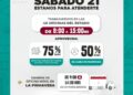 ¡Solo este sábado, gran oportunidad para regularizarte con grandes descuentos del SATES de hasta un 75%!