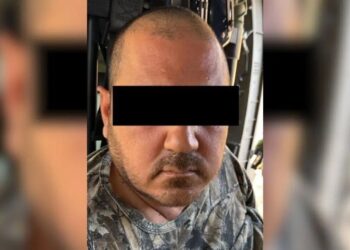 Omar Oswaldo, fue detenido durante intenso operativo en El Salado