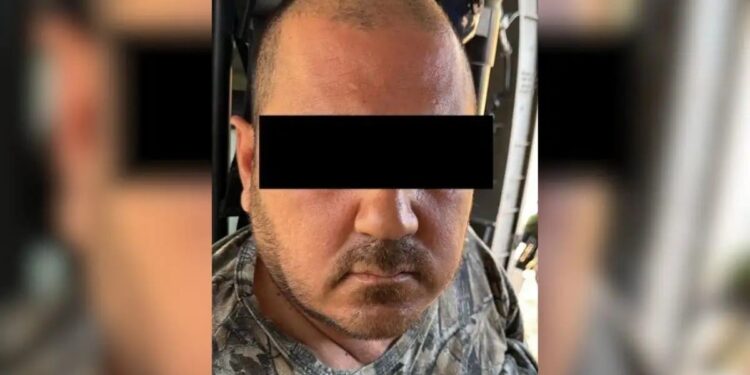 Omar Oswaldo, fue detenido durante intenso operativo en El Salado