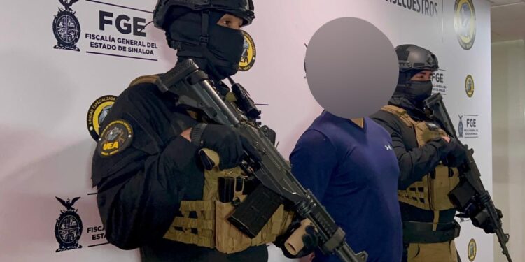Unidad Antisecuestros detiene a probable responsable de secuestro agravado en Culiacán