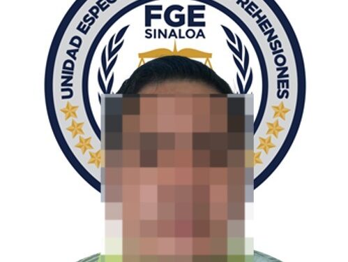 Fiscalía Sinaloa ejecuta orden de aprehensión por feminicidio agravado en El Fuerte