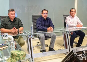 Se coordinan autoridades y cuerpos de auxilio para brindar seguridad en próximos eventos en Altata, Navolato