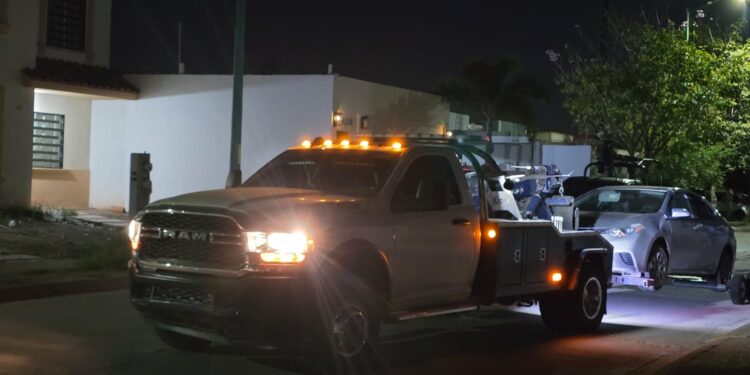 Operativo federal en Culiacán: Aseguran vehículo y resguardan inmueble en el fraccionamiento Stanza Córcega