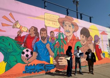 Mapasin inaugura “Pasos por la Paz” y mural “Semillas” en el Centro de Culiacán