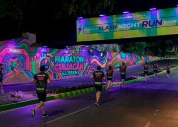 Todo listo para la Flash Night Run; Culiacán se prepara para una noche de deporte, música y convivencia