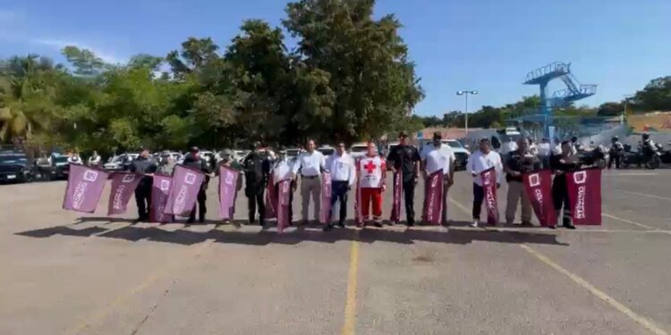 Arranca operativo de Semana Santa 2026 en Culiacán con más de mil elementos desplegados