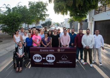 ¡Más calles dignas para Culiacán! Entregan pavimentaciones en La Puerta y Hacienda de La Mora