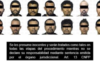 FGR lleva a proceso a 18 personas por su probable participación en diversos delitos