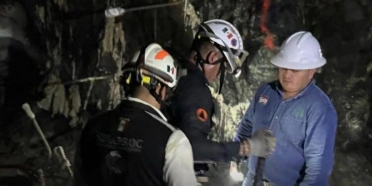 Avanza operativo de rescate en Mina Santa Fe: Gobernador Rocha Moya explica plan tecnológico para localizar a tres mineros