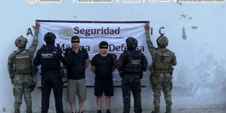 Capturan a dos presuntos integrantes del grupo de “Los Chapitos” en Mazatlán
